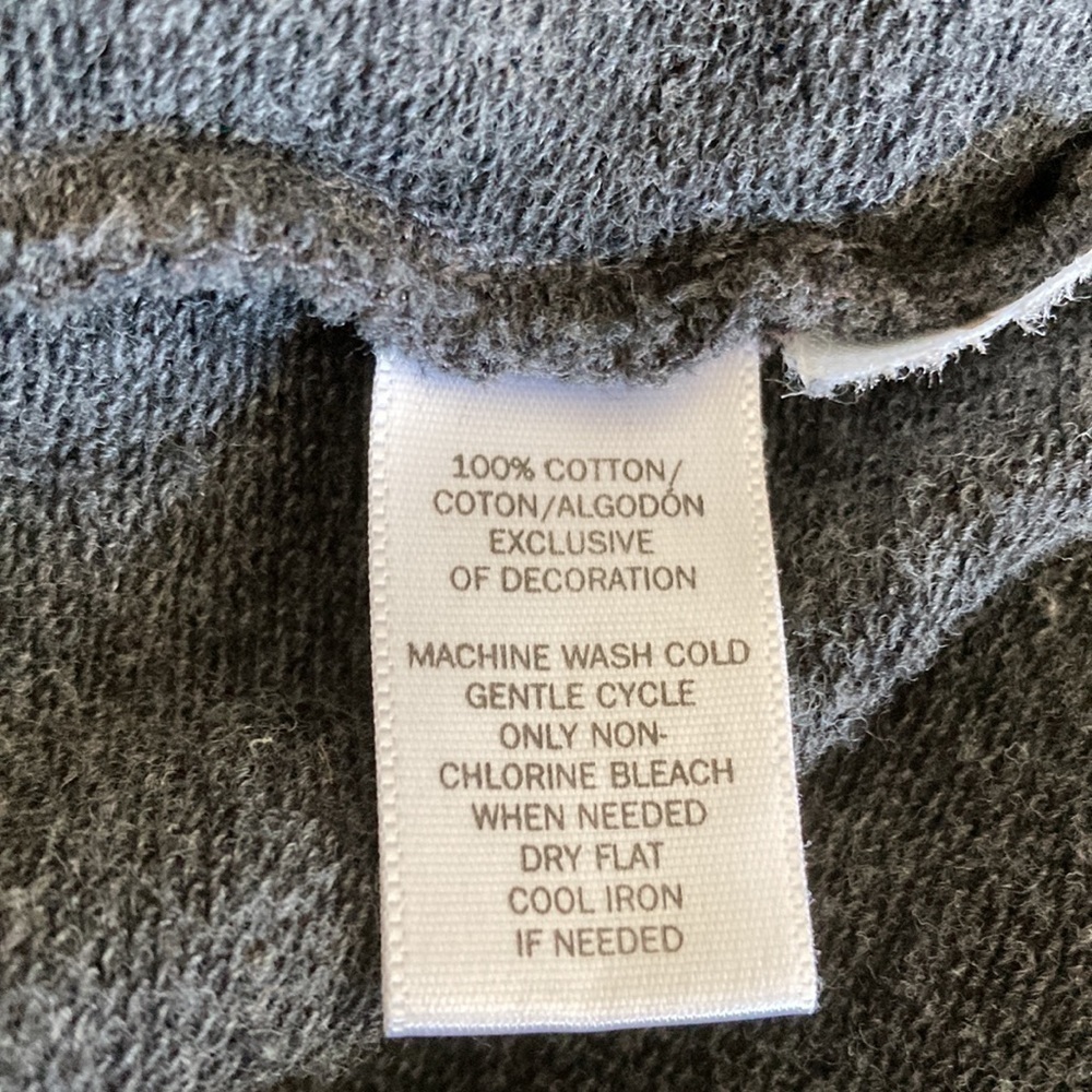 LOFT medium dress gray with short sleeves lace casual - Picture 12 of 12